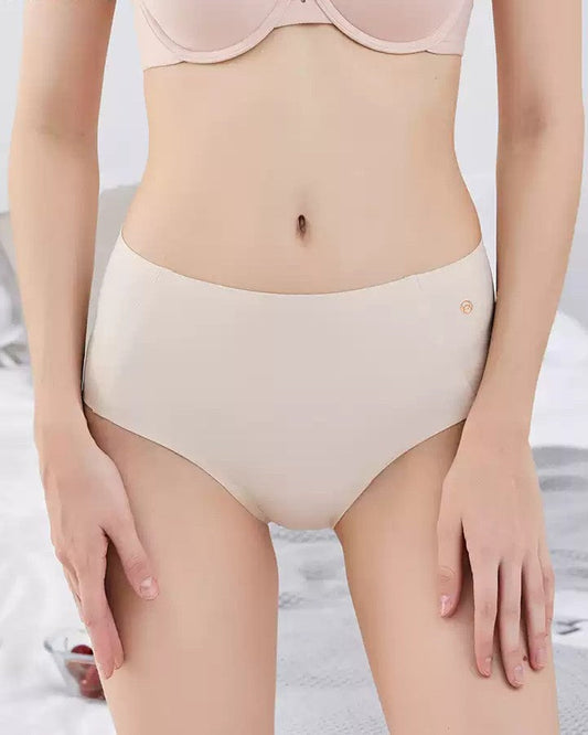High-Waist Seamless Control Briefs